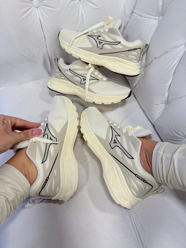 Mizuno Space 3 Off White Marinho
