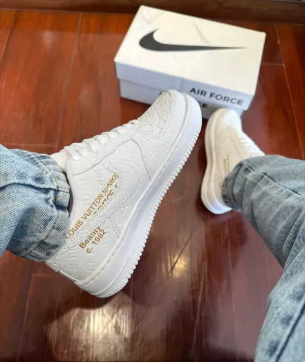Louis Vuitton x Nike Air Force 1 Low White Paris