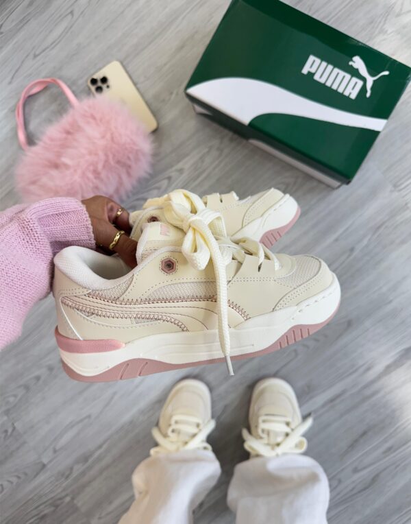 Puma 180 Bege e Rosa