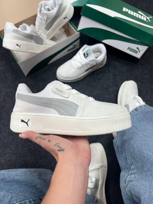 Puma Palermo Branco e Cinza