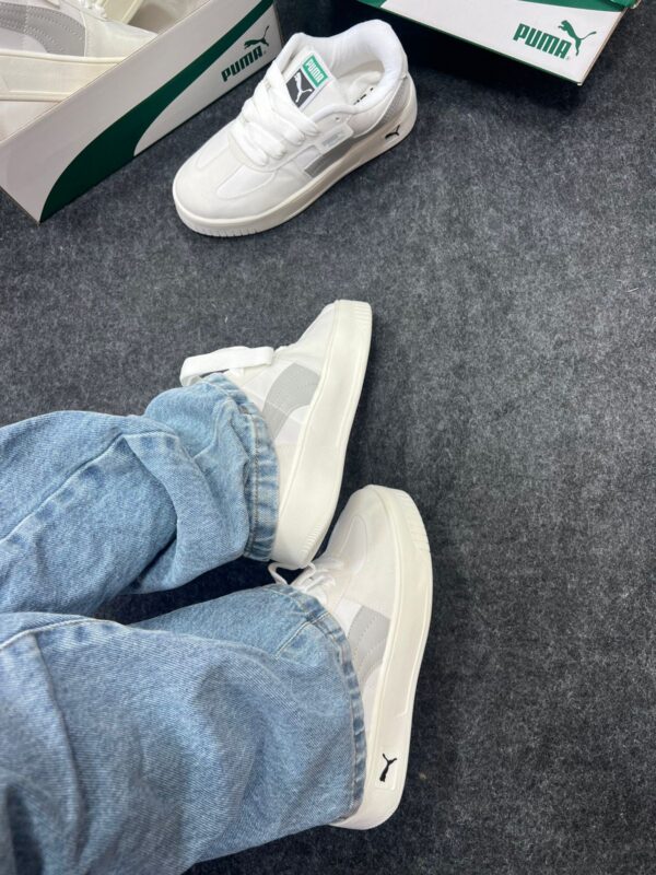 Puma Palermo Branco e Cinza
