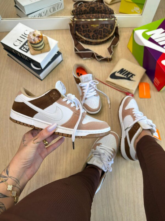 Nike SB Dunk Low Marrom Camurça