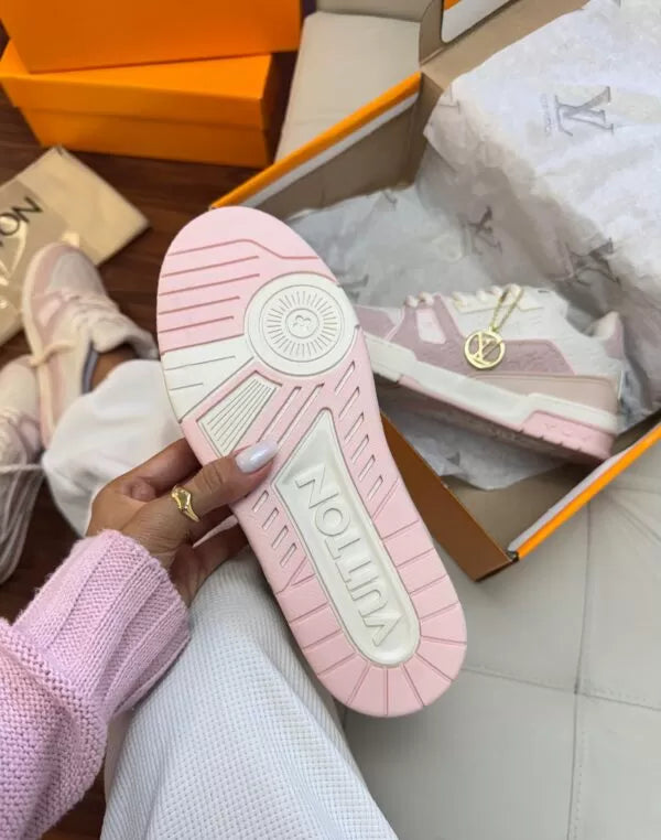 Louis Vuitton Trainer White/Pink