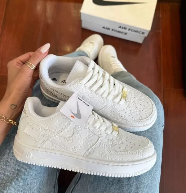 Louis Vuitton x Nike Air Force 1 Low White Paris