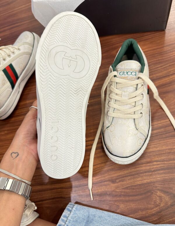Gucci 1977 Plataforma Branco