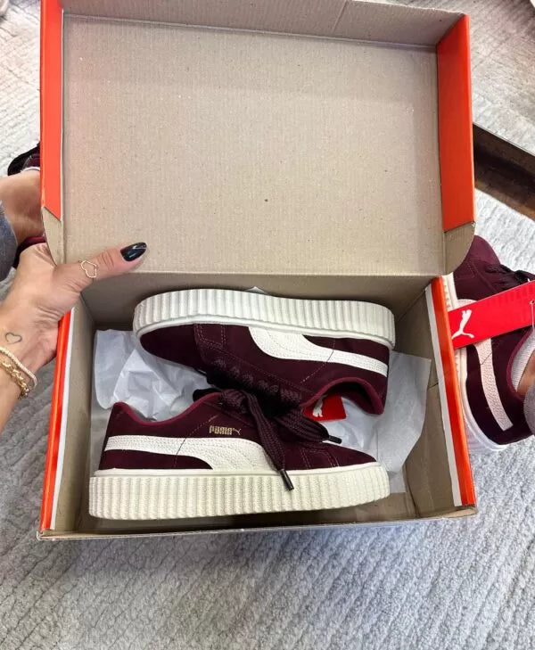 Puma Suede Soft Foam Bordô