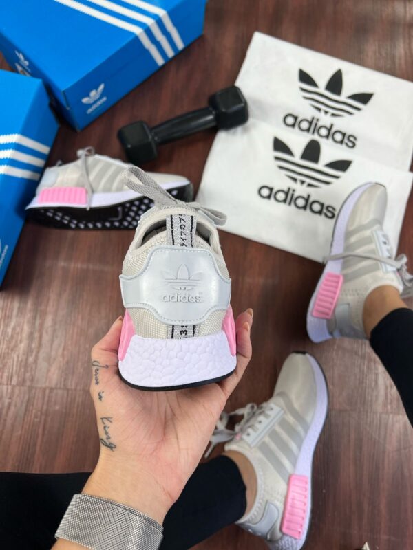 Adidas NMD R1 Cinza/Rosa