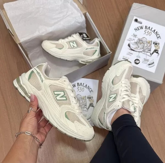 New Balance Running 530 Off White/Verde