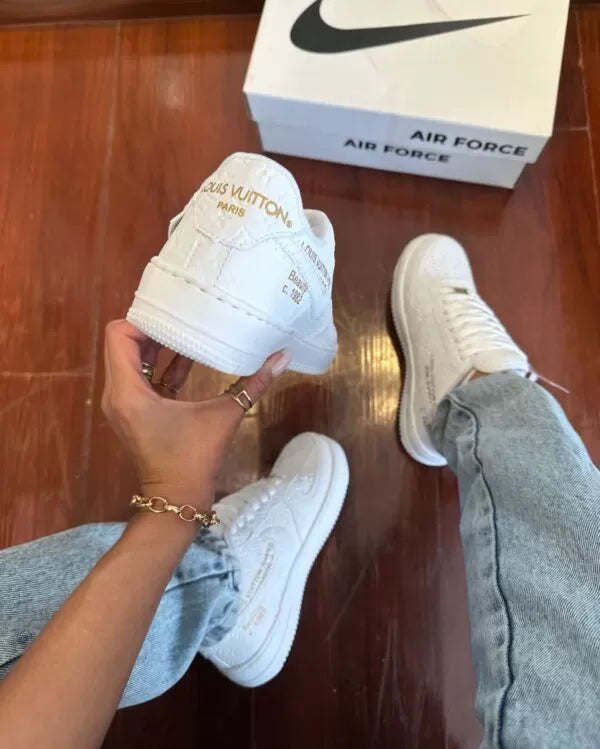 Louis Vuitton x Nike Air Force 1 Low White Paris