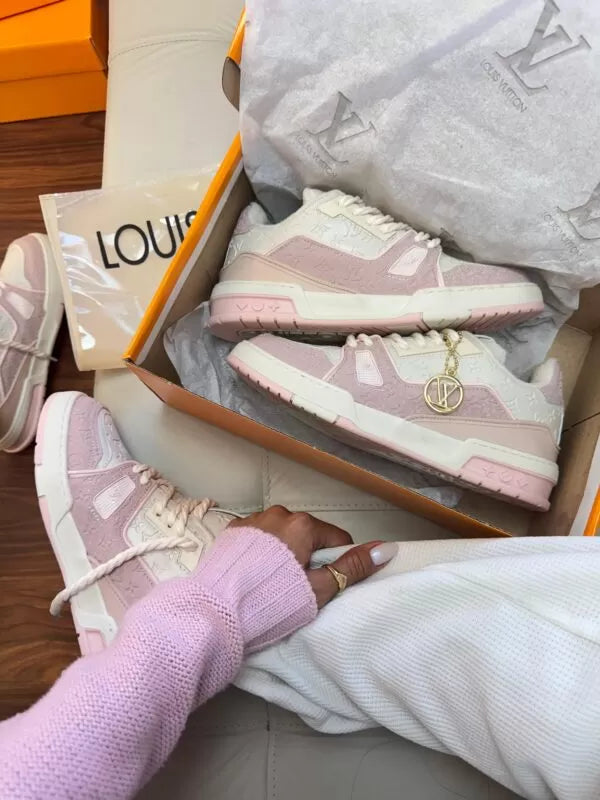 Louis Vuitton Trainer White/Pink