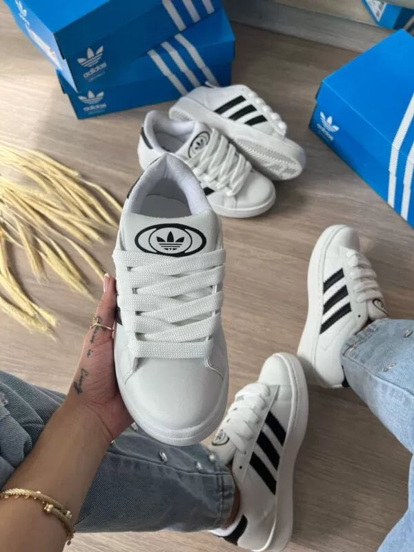 Adidas Campus White/Black