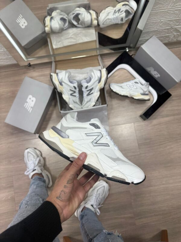 New Balance 9090 Branco e Cinza