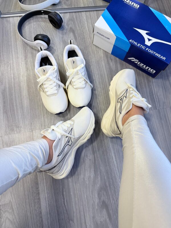 Mizuno Space 3 Off White Marinho