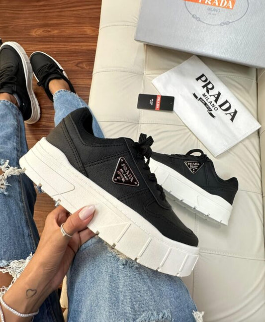 Prada Double Tratorado Preto