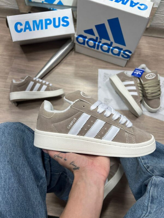 Adidas Campus Bege e Branco