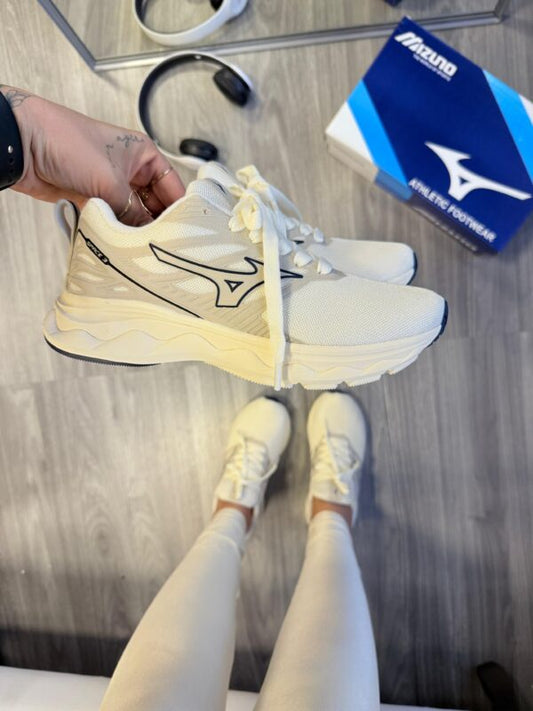 Mizuno Space 3 Off White Marinho