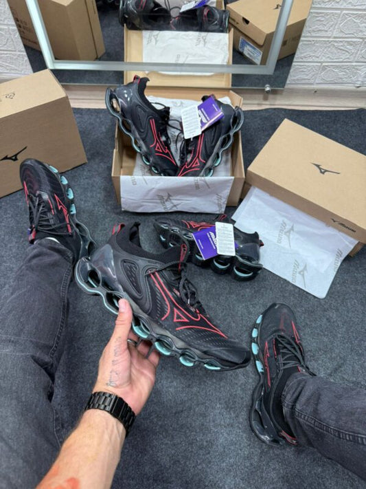 Mizuno Wave Prophecy 14 Preto/Vermelho