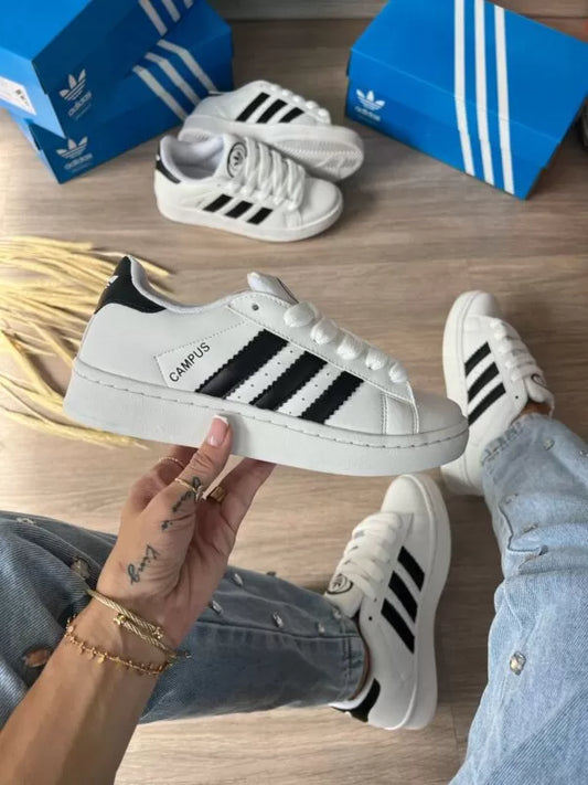 Adidas Campus White/Black