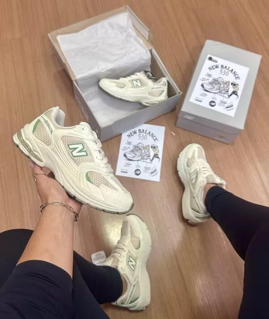 New Balance Running 530 Off White/Verde