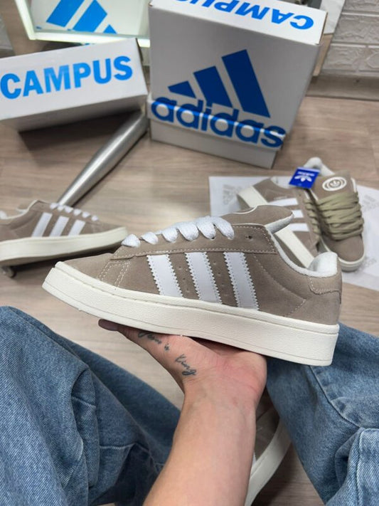 Adidas Campus Bege e Branco
