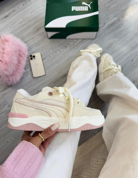 Puma 180 Bege e Rosa