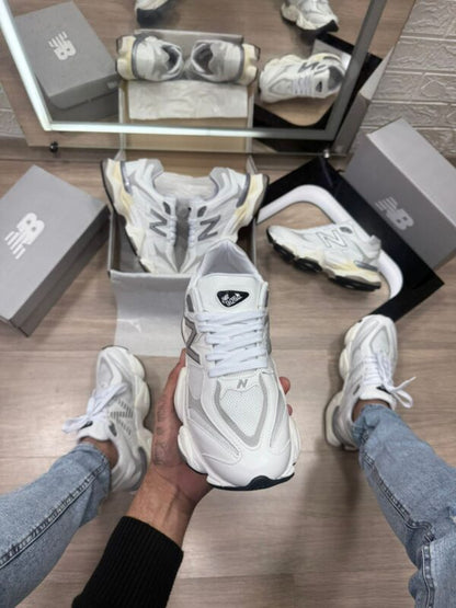 New Balance 9090 Branco e Cinza