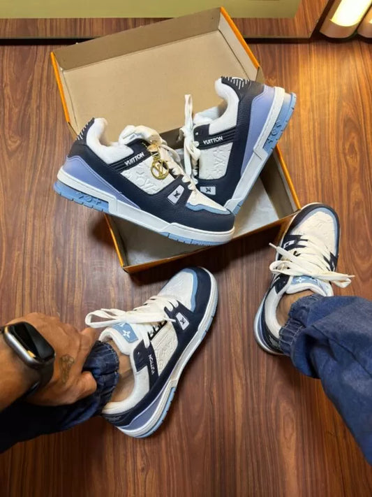 Louis Vuitton Trainer Blue/White