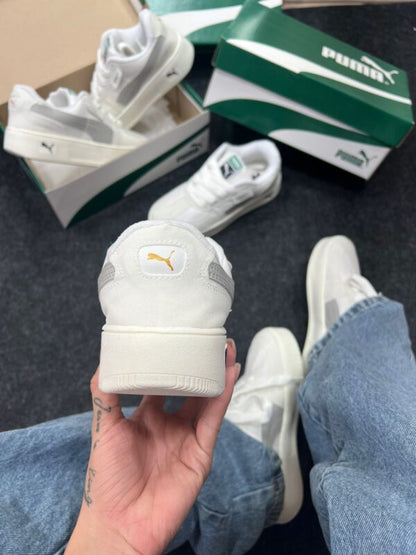 Puma Palermo Branco e Cinza