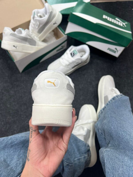 Puma Palermo Branco e Cinza