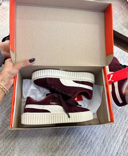 Puma Suede Soft Foam Bordô