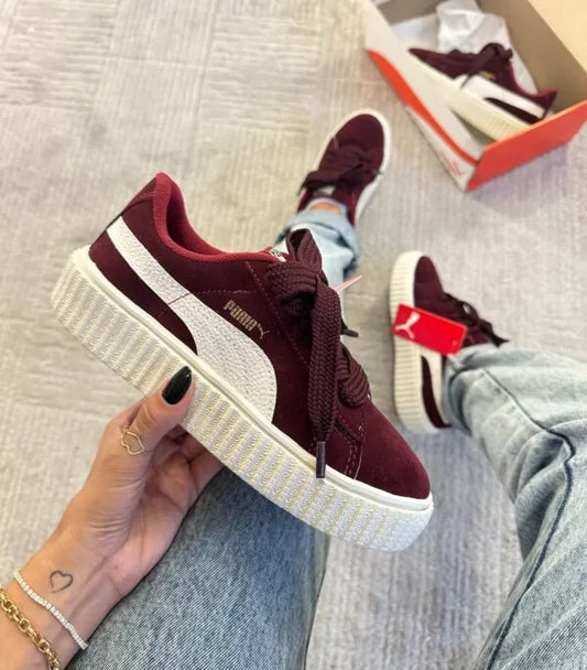 Puma Suede Soft Foam Bordô