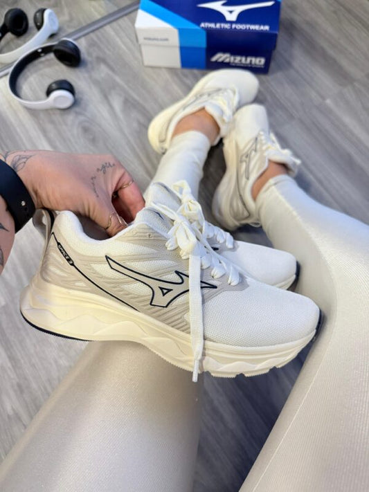 Mizuno Space 3 Off White Marinho