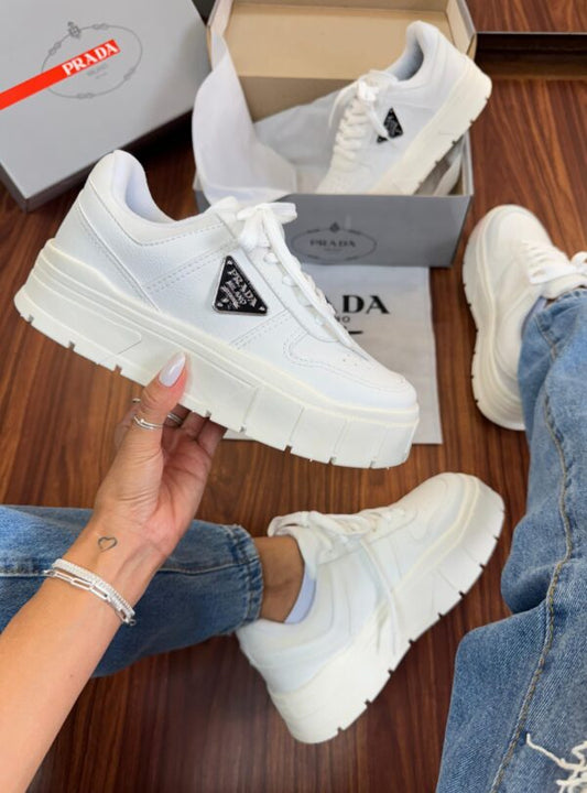 Prada Double Tratorado Branco