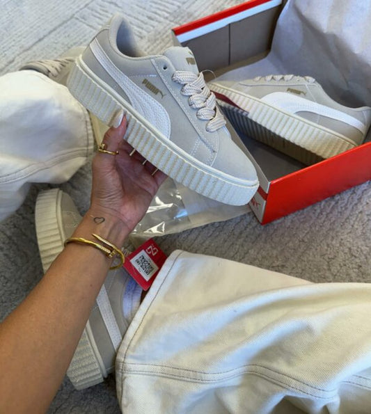 Puma Suede Soft Foam Bege/Off-White