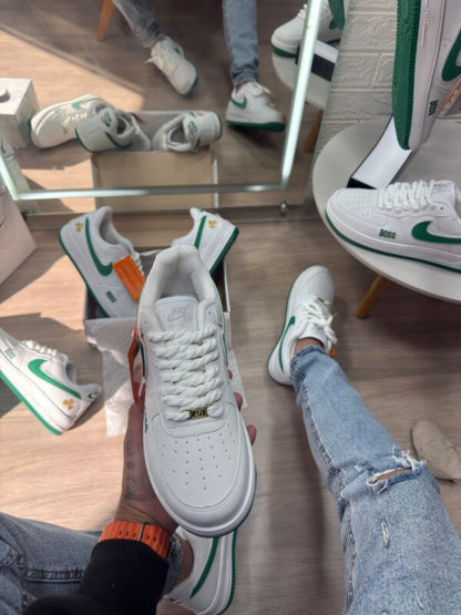 Nike Air Force 1 White/Green