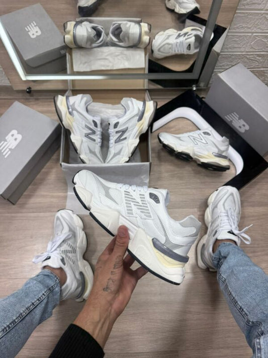 New Balance 9090 Branco e Cinza
